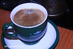 вкусный кофе в турке